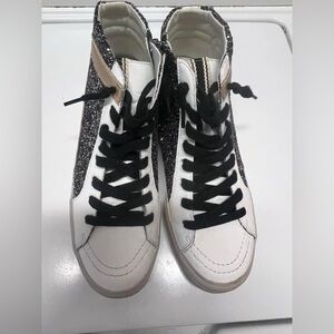 Shu shop glitter hightops